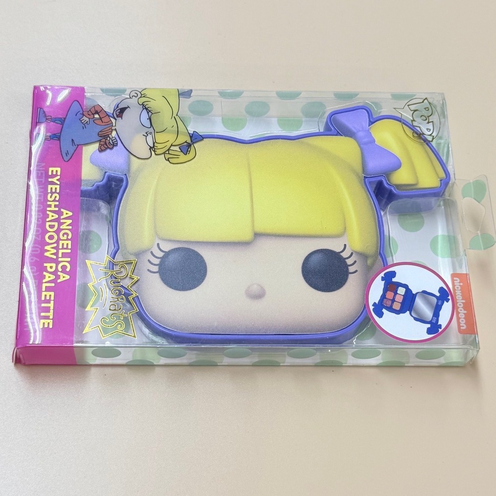 Funko Pop Nickelodeon Rugrats Angelica Eyeshadow Palette New 6 Shades Makeup
